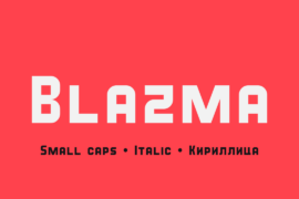 Blazma Font Family