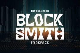 Blocksmith Font