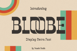 BLOOBE Font