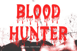 Blood Hunter Font