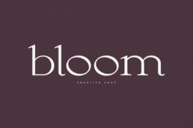 Bloom Font
