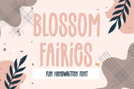 Blossom Fairies Font