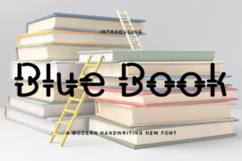 Blue Book Font