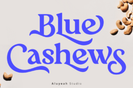 Blue Cashews Font