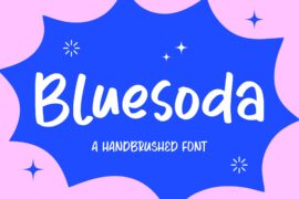 Bluesoda Font