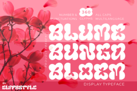 Blumebungabloem Font
