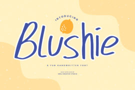 Blushie Font