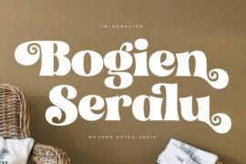 Bogien Seralu DEMO VERSION Font Family