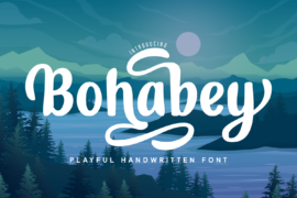 Bohabey Font Family