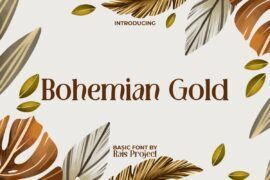 BohemianGoldDemo Font