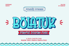 BOLATUK Trial Font