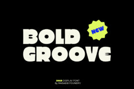 Bold Groove Font