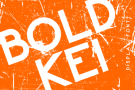 Bold Kei Font
