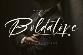 Boldatope DEMO VERSION Font Family