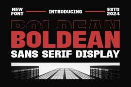 BOLDEAN Font