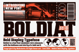 BOLDIAT Font