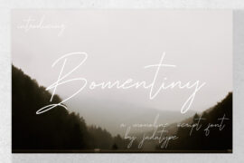 Bomentiny Font