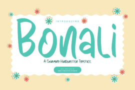 Bonali Personal Use Font