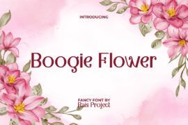 BoogieFlowerDemo Font