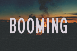 Booming Font