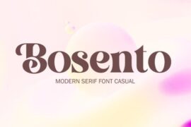 Bosento Font