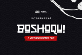 BOSHOQU Font