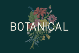 Botanical Font