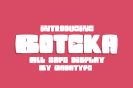 Boteka Font