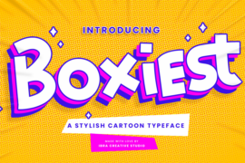 Boxiest Font