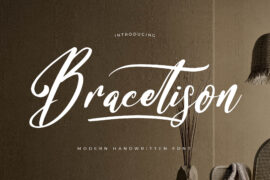 Bracetison DEMO VERSION Font Family