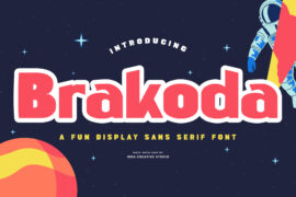 Brakoda Personal Use Font