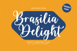 Brasilia Delight Font
