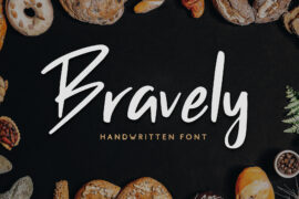 Bravely Demo Font