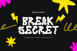 Break Secret Font