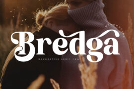 Bredga DEMO VERSION Font Family
