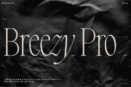 Breezy Pro Font Family