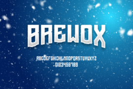 Brewox Font
