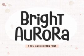 Bright Aurora Font