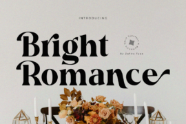 Bright Romance Font