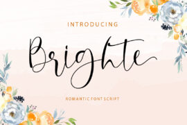 Brighte Script Font