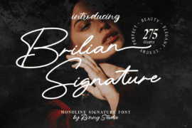 Brilian Signature Font