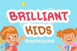Brilliant Kids Demo Font