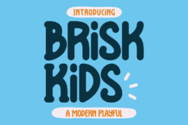 Brisk Kids Font