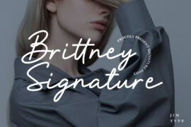 Brittney Signature DEMO! Font