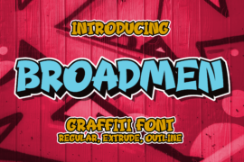 Broadmen Font