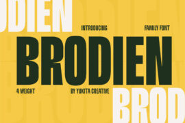Brodien Font Family