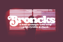 Broncks DEMO Font