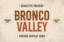 Bronco Personal Use Font