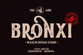 Bronxi Personal Use Only Font Family
