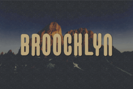 Broocklyn Font